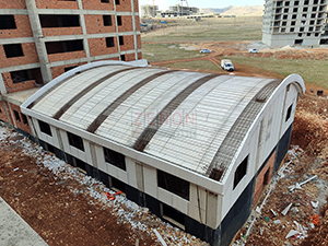 20 metre açıklık - Tonoz Çatı - Mardin